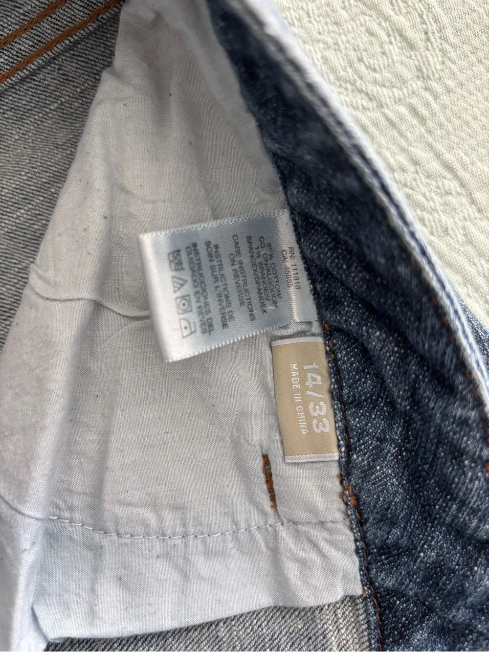 Michael Kors Medium Blue Flare Jeans 14/33